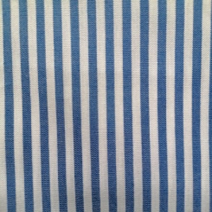 LIGHT COTTON WOVEN ROYAL BLUE WHITE CANDY STRIPE 18196 300x300