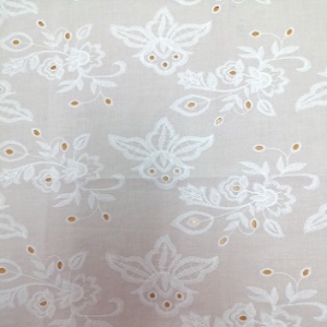 LIGHT COTTON WOVEN WATER LILY ANGLAISE KR6365RUI 18119 300x300